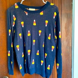Cute Halloween Candy Corn Sweater